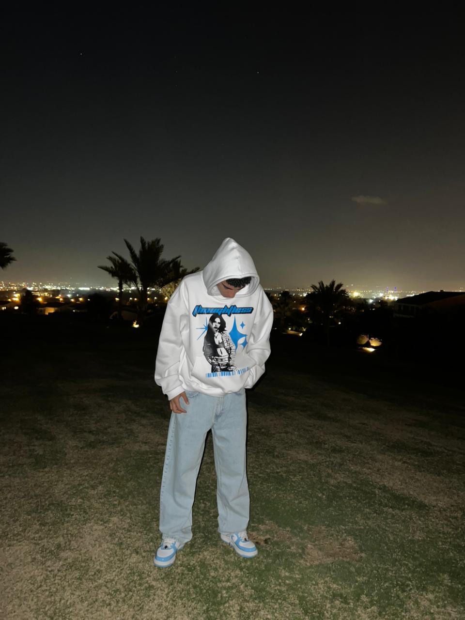 box fit oversized hoodie